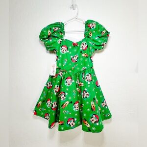 NWT Lassie Girl Mickey & Friends Christmas Dress